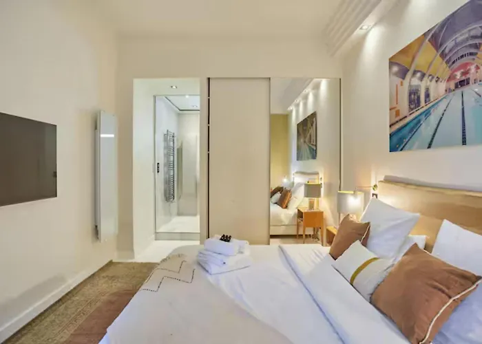 아파트 Stylish In Le Marais, Centre *