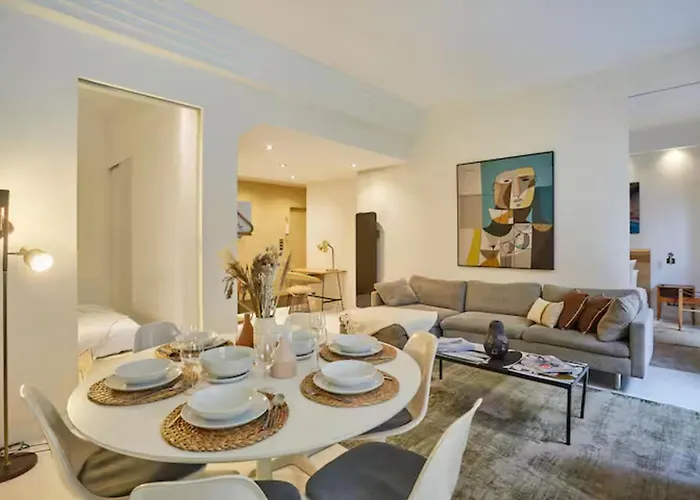 아파트 Stylish In Le Marais, Centre 파리