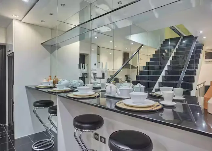 Stylish In Le Marais, Centre 아파트